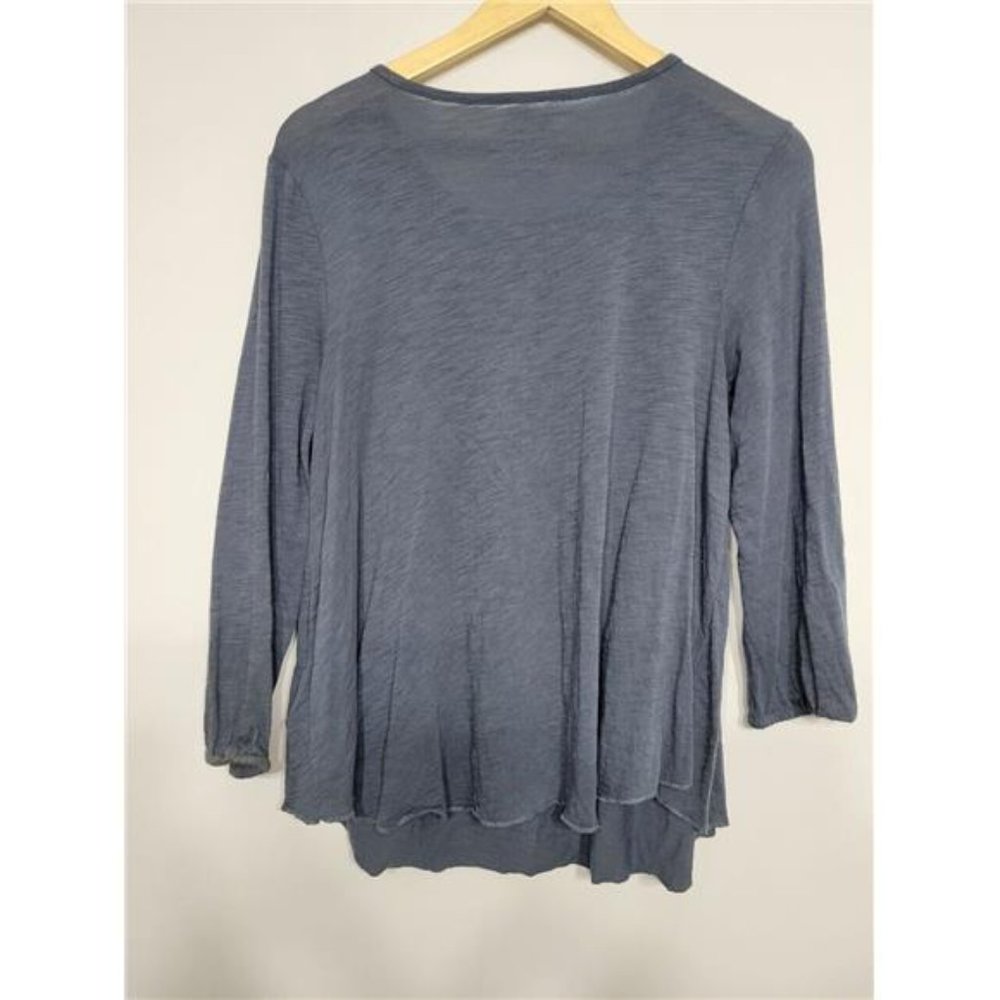 Nine West Vintage America Collection Top With Lace Neckline, Size Small - Picture 3 of 3